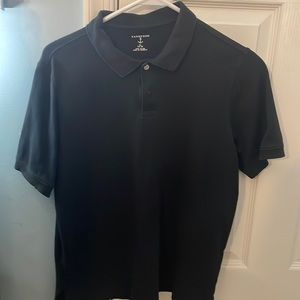 XL Boys Black Land’s End Polo Shirt